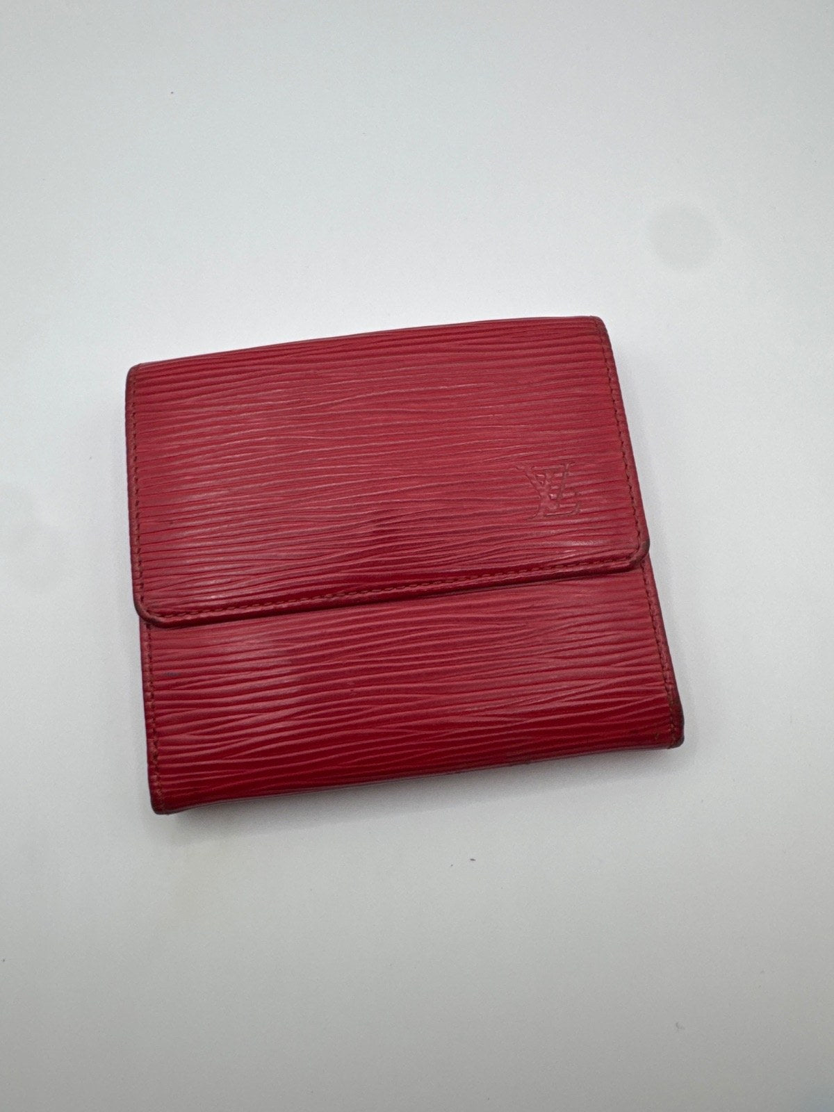 Louis Vuitton Short Wallet Epi Red SP1023