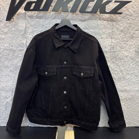 Balenciaga Strass Logo Denim Jacket / Size L