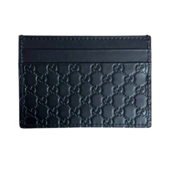 Gucci Cardholder Microguccissima Black