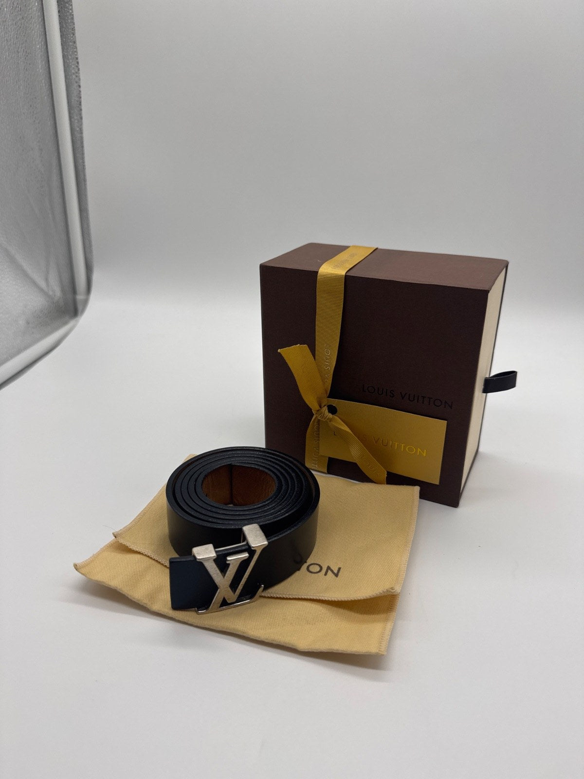 Louis Vuitton Initiales 100/40 Reversible Belt Monogram Eclipse/Black CA1026