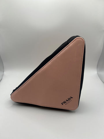 Prada Beauty Triangle Pouch Pink