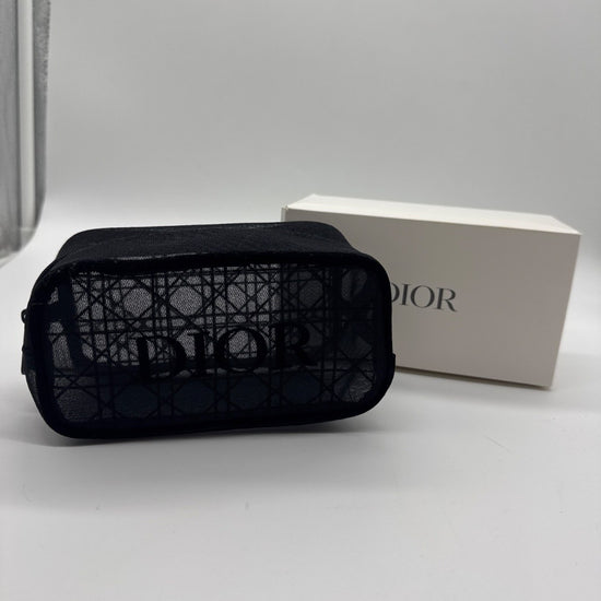 Dior Beauty Mesh Pouch Black