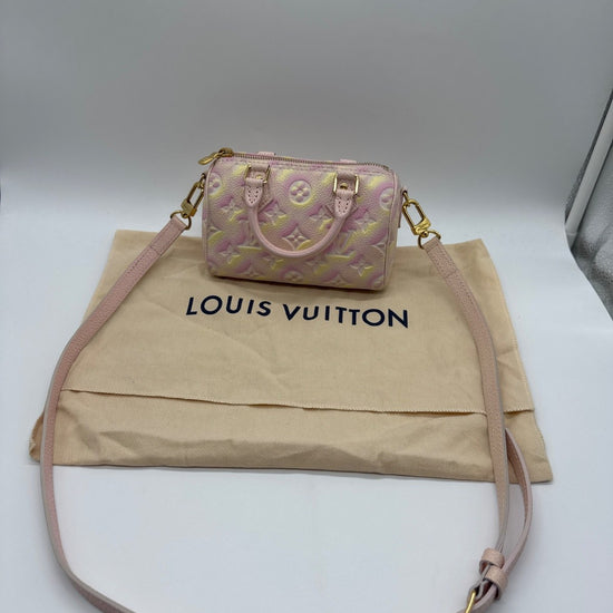 Louis Vuitton Nano Speedy Empreinte Summer Stardust