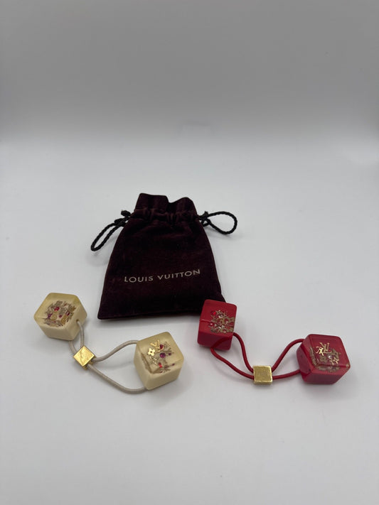 Louis Vuitton Dice Bag Charm and Key Holder Monogram Multicolor