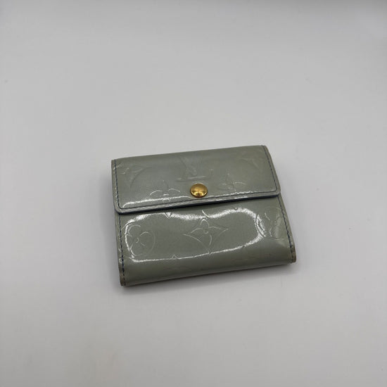 Louis Vuitton Shortwallet Vernis Light Blue SN0063