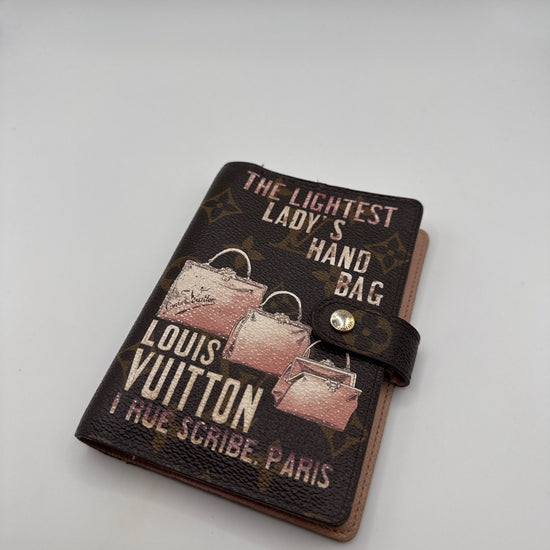Louis Vuitton Monogram Agenda The Lightest Lady's Handbag Print