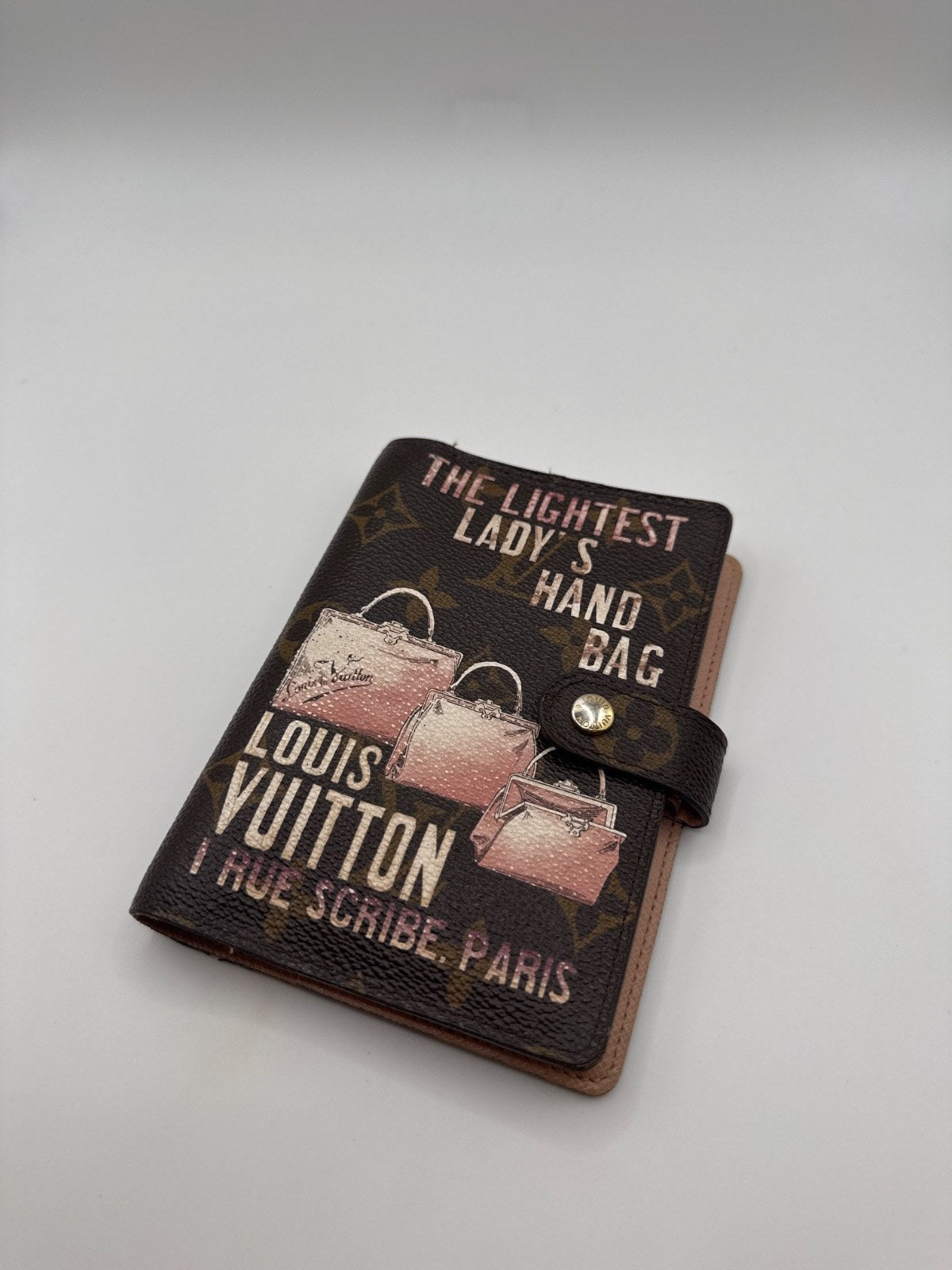 Louis Vuitton Monogram Agenda The Lightest Lady's Handbag Print