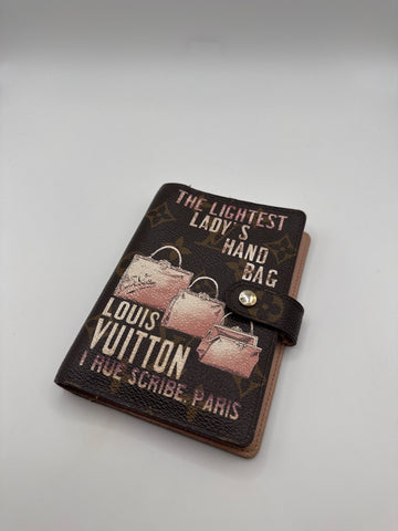 Louis Vuitton Monogram Agenda The Lightest Lady's Handbag Print