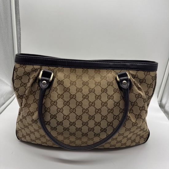 Gucci Sukey Tote Bag MM GG Canvas