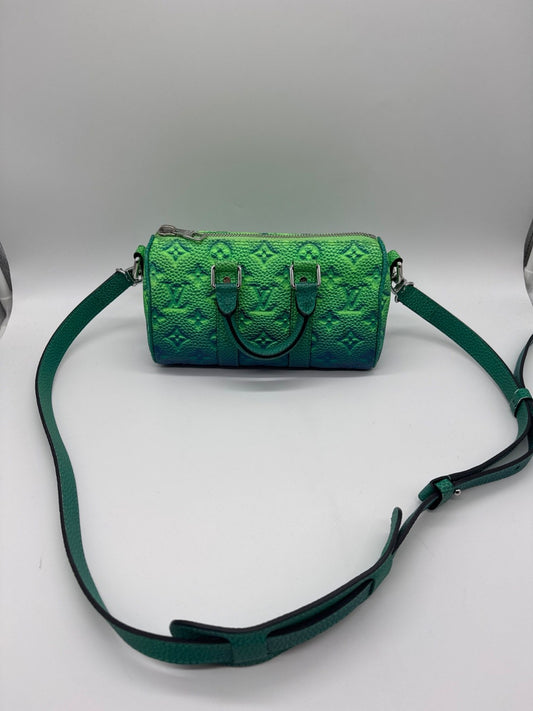 Louis Vuitton Keepall XS Taurillon Blue/Green