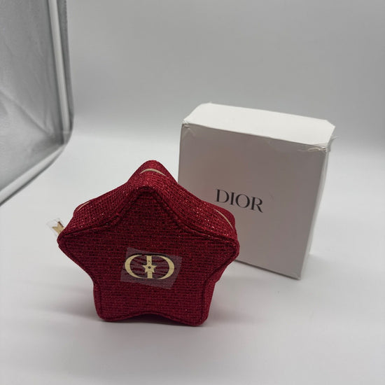 Dior Holiday Couture Collection Star Ornament Red
