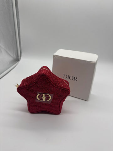 Dior Holiday Couture Collection Star Ornament Red