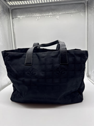 Chanel Travel Line Tote Bag Black