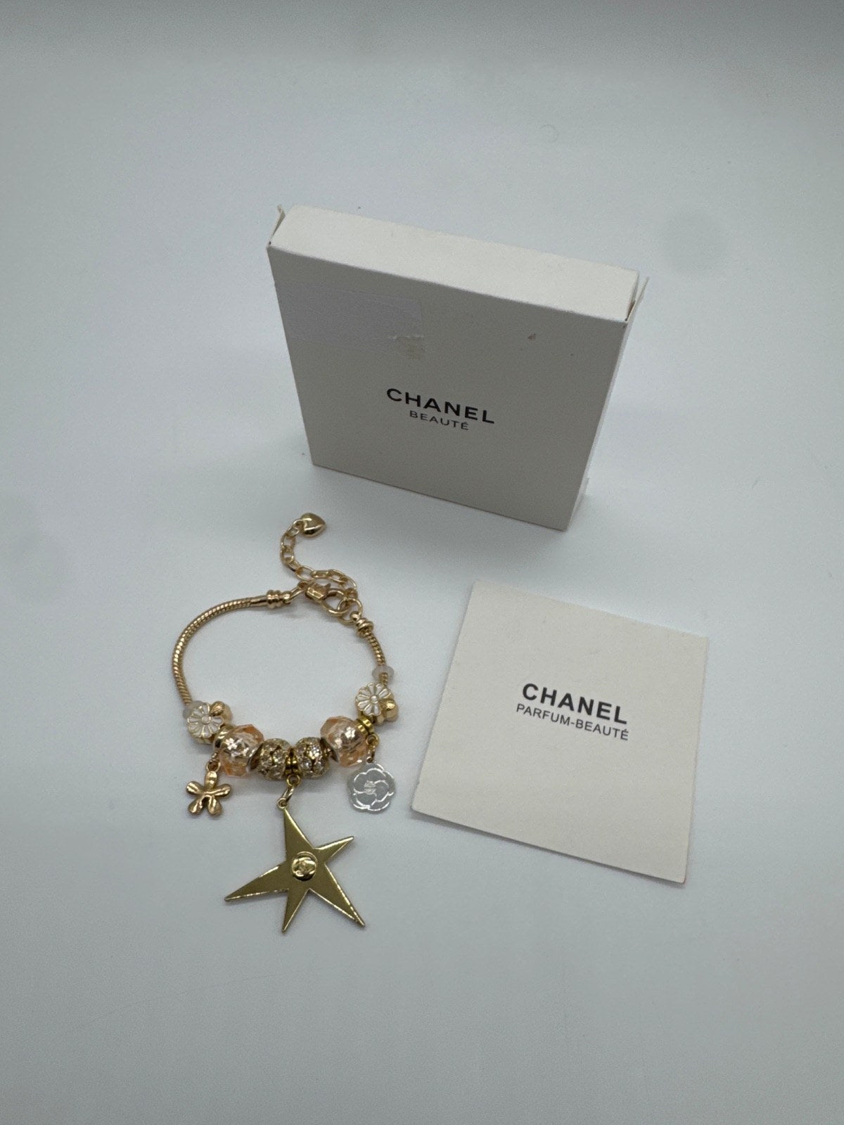 Chanel Charm Bracelet Gold
