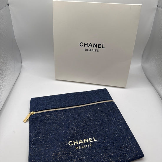 Chanel Beauté Pouch Blue
