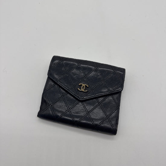 Chanel CC Short Wallet Black ...8573