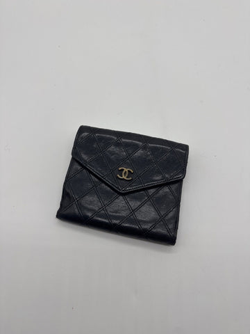 Chanel CC Short Wallet Black ...8573