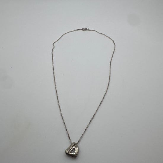 Tiffany & Co. Elsa Peretti Pyramid Silver Necklace