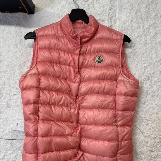Moncler Ghany Down Vest Pink / Size S