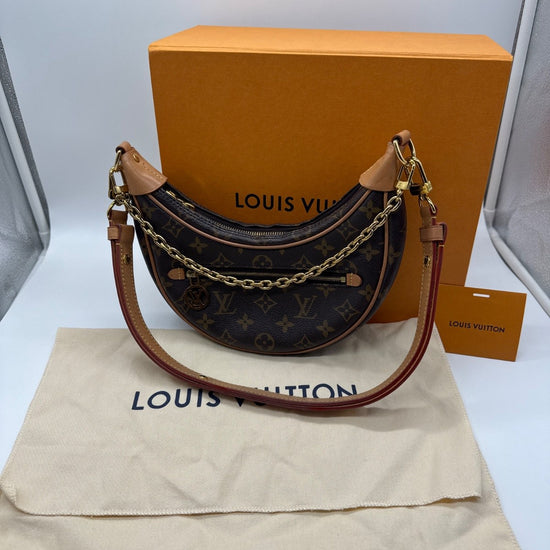 Louis Vuitton Loop Hobo Monogram Canvas Brown