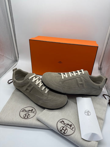 Hermès May Derby Shoe Suede Goatskin / EU 45