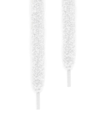 Fluffy Laces White