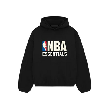 Fear Of God Essentials Hoodie NBA (FW24) White Black